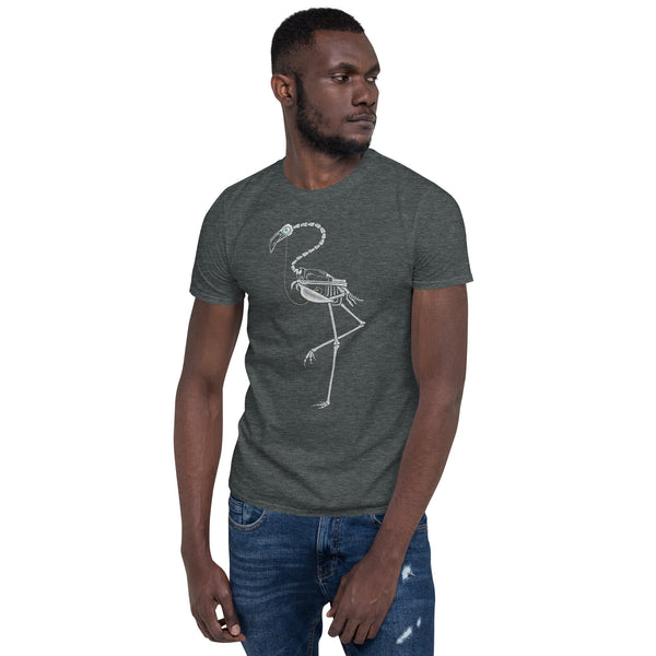 Mr. Bones the Flamingo Unisex T-Shirt