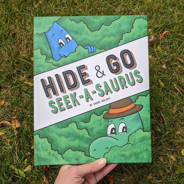 Hide & Go Seek-a-Saurus Picture Book