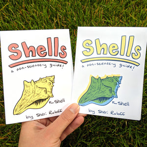Shells Mini Zine - available in two color palettes!