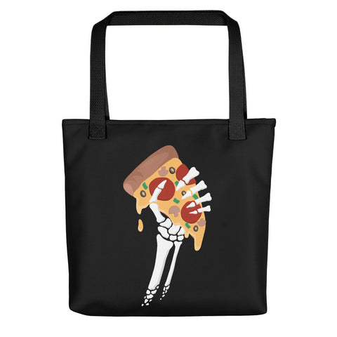 Spooky Pizza Tote Bag