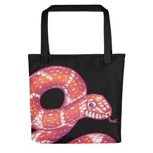Keep Going Snake Tote Bag