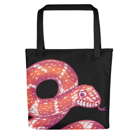 Keep Going Snake Tote Bag