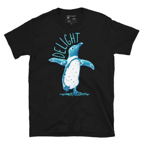Delight Colorful Penguin Unisex T-Shirt