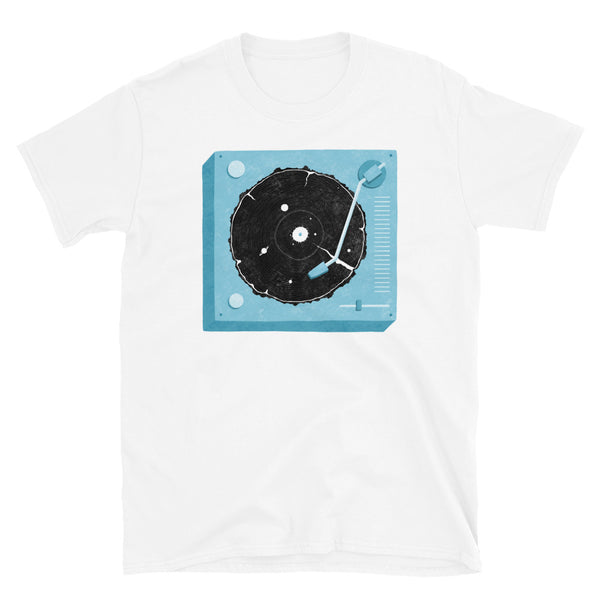 Cosmic Record Player Unisex T-Shirt