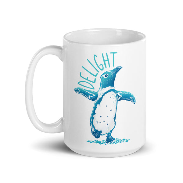 Delight Colorful Penguin Mug