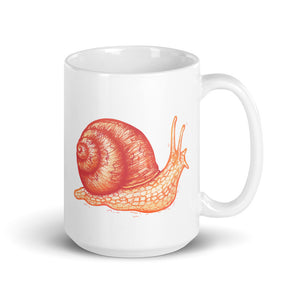 Slow Down Colorful Snail Mug
