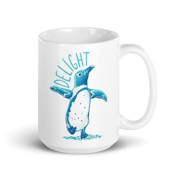 Delight Colorful Penguin Mug
