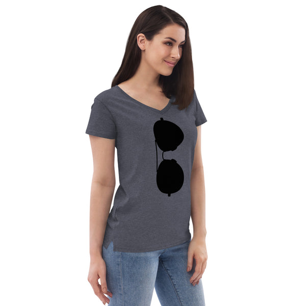 Silhouette Aviators Women’s V-Neck T-Shirt