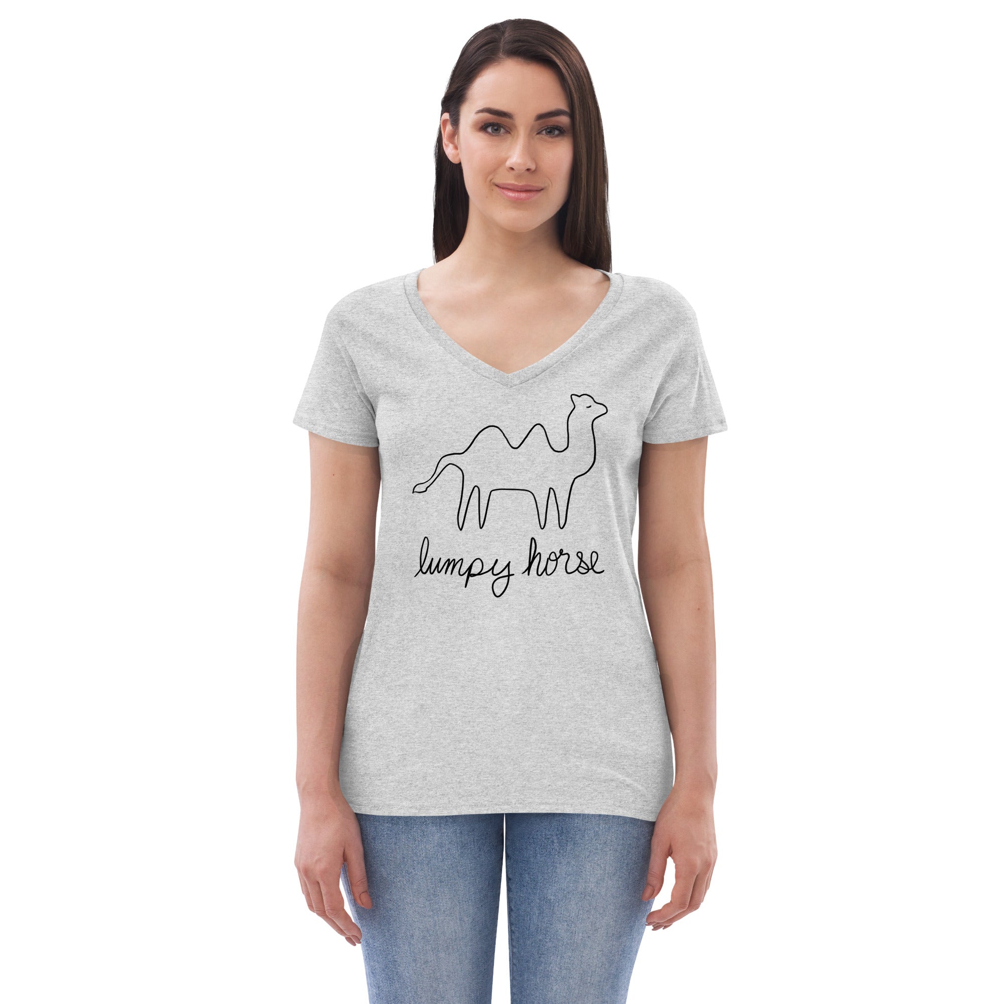 Lumpy Horse Women’s V-Neck T-Shirt