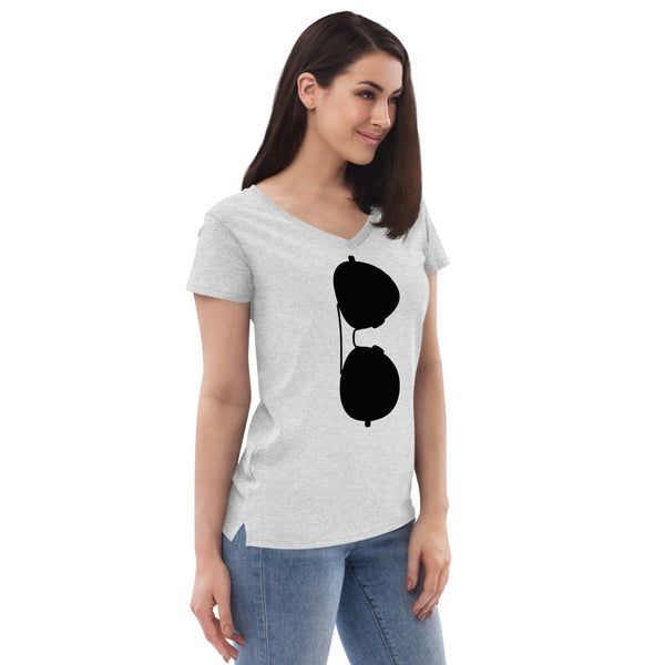 Silhouette Aviators Women’s V-Neck T-Shirt